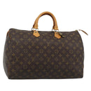 LOUIS VUITTON Monogram Speedy 40 Hand Bag M41522 LV Auth 184948V-1