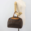 LOUIS VUITTON Monogram Deauville Hand Bag M47270 LV Auth 184949-22