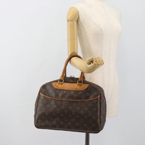LOUIS VUITTON Monogram Deauville Hand Bag M47270 LV Auth 184949
