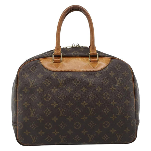 LOUIS VUITTON Monogram Deauville Hand Bag M47270 LV Auth 184949