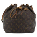 LOUIS VUITTON Monogram Petit Noe Shoulder Bag M42226 LV Auth 184951-13