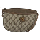 GUCCI GG Supreme Shoulder Bag PVC Beige Gold 904 02 020 Auth 184952-1
