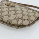 GUCCI GG Supreme Shoulder Bag PVC Beige Gold 904 02 020 Auth 184952-10