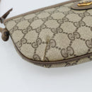 GUCCI GG Supreme Shoulder Bag PVC Beige Gold 904 02 020 Auth 184952-11