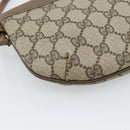 GUCCI GG Supreme Shoulder Bag PVC Beige Gold 904 02 020 Auth 184952-13