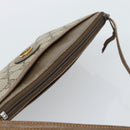 GUCCI GG Supreme Shoulder Bag PVC Beige Gold 904 02 020 Auth 184952-6