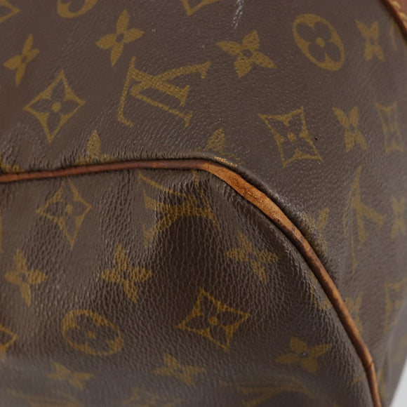 LOUIS VUITTON Monogram Sac Souple 35 Boston Bag M41626 LV Auth 184953