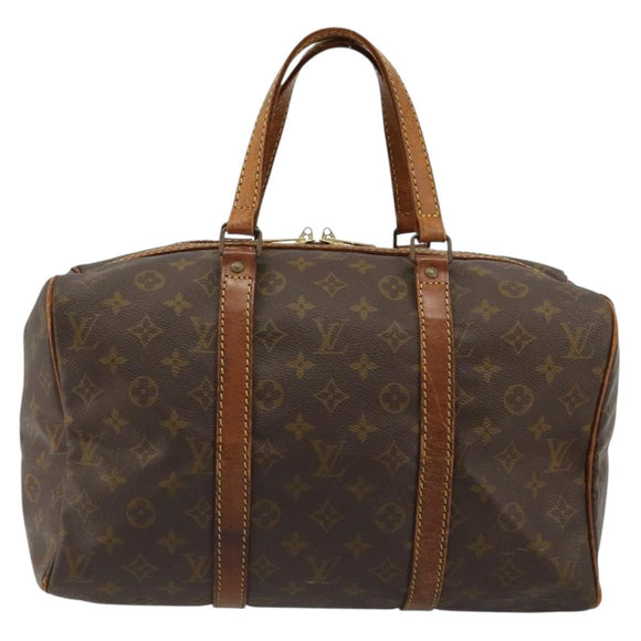 LOUIS VUITTON Monogram Sac Souple 35 Boston Bag M41626 LV Auth 184953