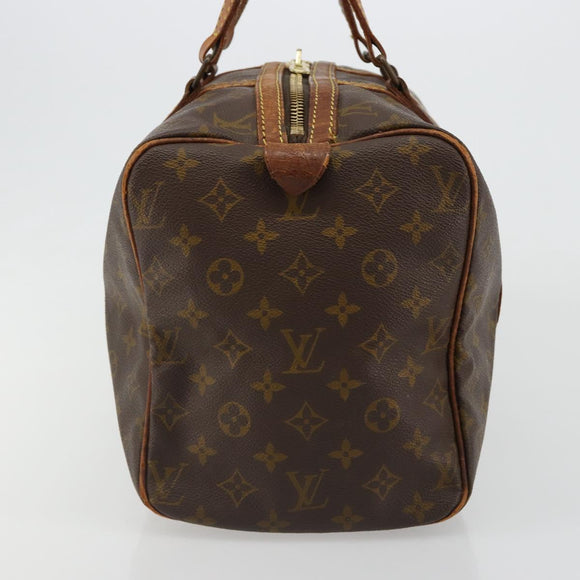 LOUIS VUITTON Monogram Sac Souple 35 Boston Bag M41626 LV Auth 184953