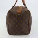 LOUIS VUITTON Monogram Sac Souple 35 Boston Bag M41626 LV Auth 184953-4