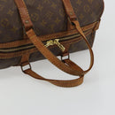LOUIS VUITTON Monogram Sac Souple 35 Boston Bag M41626 LV Auth 184953-7