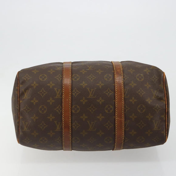LOUIS VUITTON Monogram Sac Souple 35 Boston Bag M41626 LV Auth 184953