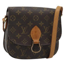 LOUIS VUITTON Monogram Saint Cloud MM Shoulder Bag M51243 LV Auth 184954A-1