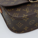 LOUIS VUITTON Monogram Saint Cloud MM Shoulder Bag M51243 LV Auth 184954A-11