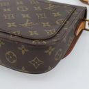 LOUIS VUITTON Monogram Saint Cloud MM Shoulder Bag M51243 LV Auth 184954A-12