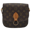 LOUIS VUITTON Monogram Saint Cloud MM Shoulder Bag M51243 LV Auth 184954A-2