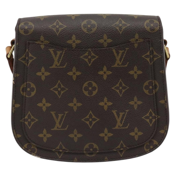 LOUIS VUITTON Monogram Saint Cloud MM Shoulder Bag M51243 LV Auth 184954A