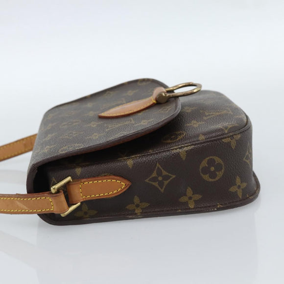 LOUIS VUITTON Monogram Saint Cloud MM Shoulder Bag M51243 LV Auth 184954A