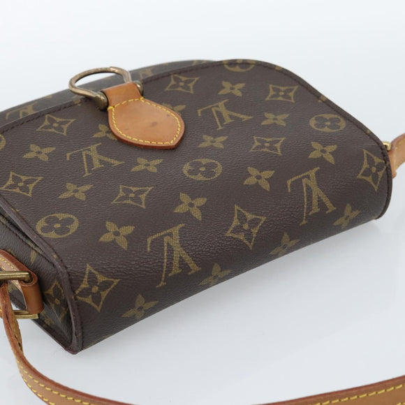 LOUIS VUITTON Monogram Saint Cloud MM Shoulder Bag M51243 LV Auth 184954A