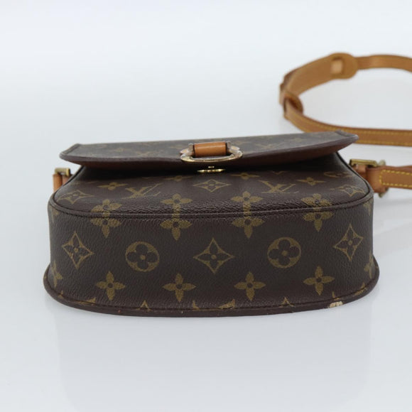 LOUIS VUITTON Monogram Saint Cloud MM Shoulder Bag M51243 LV Auth 184954A