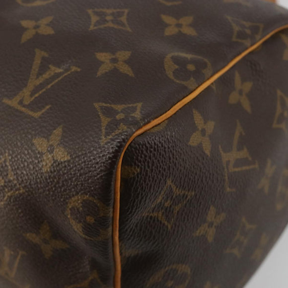 LOUIS VUITTON Monogram Speedy 25 Hand Bag M41528 LV Auth 184955V