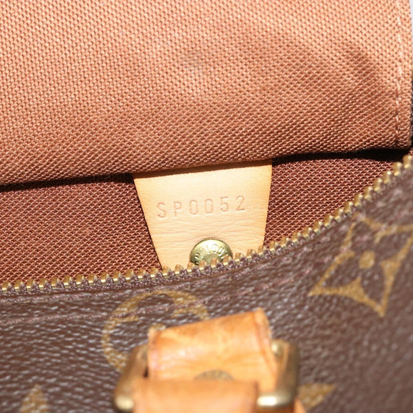 LOUIS VUITTON Monogram Speedy 25 Hand Bag M41528 LV Auth 184955V