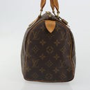 LOUIS VUITTON Monogram Speedy 25 Hand Bag M41528 LV Auth 184955V-5