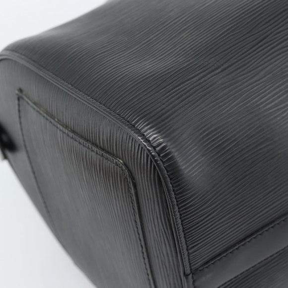 LOUIS VUITTON Epi Speedy 30 Hand Bag Noir Black M43002 LV Auth 184956V