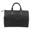 LOUIS VUITTON Epi Speedy 30 Hand Bag Noir Black M43002 LV Auth 184956V-2