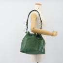 LOUIS VUITTON Epi Petit Noe Shoulder Bag Green M44104 LV Auth 184957A-19
