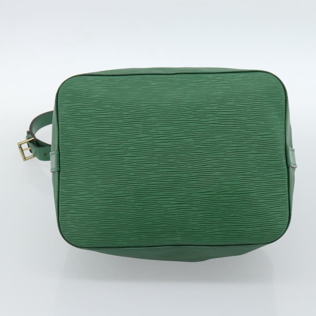 LOUIS VUITTON Epi Petit Noe Shoulder Bag Green M44104 LV Auth 