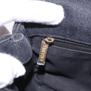 CHANEL Chain Matelasse 22 Shoulder Bag Denim Black Gold CC Auth 184961SM-24
