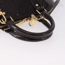 LOUIS VUITTON Monogram Vernis Alma PM Hand Bag Amarante M91611 LV Auth 184964V-7