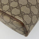 GUCCI GG Supreme Shoulder Bag PVC Beige Gold 007 115 0014 Auth 184965-16