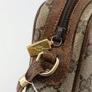 GUCCI GG Supreme Shoulder Bag PVC Beige Gold 007 115 0014 Auth 184965-10