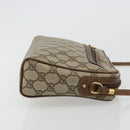GUCCI GG Supreme Shoulder Bag PVC Beige Gold 007 115 0014 Auth 184965-3