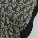 Christian Dior Trotter Canvas Shoulder Bag Navy Silver Auth 184967A-10