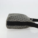 Christian Dior Trotter Canvas Shoulder Bag Navy Silver Auth 184967A-4