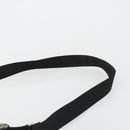 Christian Dior Trotter Canvas Shoulder Bag Navy Silver Auth 184967A-8