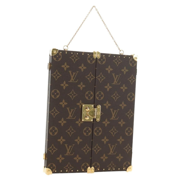 LOUIS VUITTON Monogram Home Mirror Trunk GI0554 LV Auth 184970SAM
