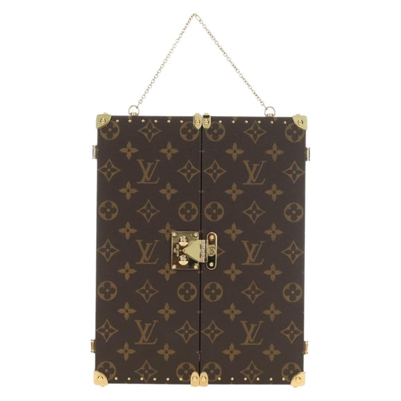 LOUIS VUITTON Monogram Home Mirror Trunk GI0554 LV Auth 184970SAM