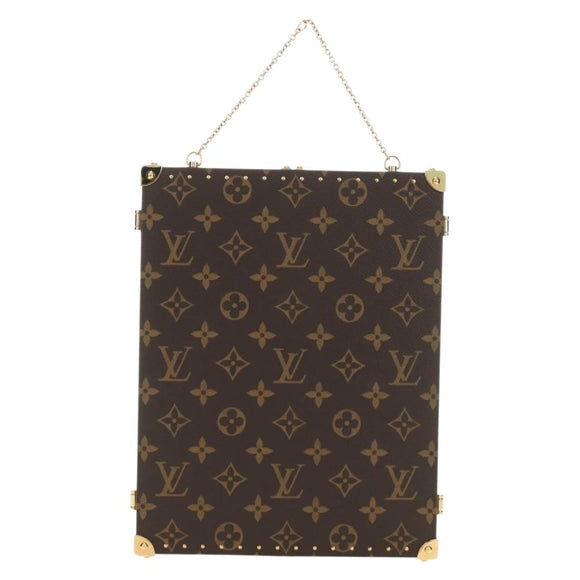 LOUIS VUITTON Monogram Home Mirror Trunk GI0554 LV Auth 184970SAM