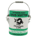 LOUIS VUITTON LV Painted Can Shoulder Bag PVC Leather Green M81592 Auth 184971SM-13