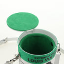 LOUIS VUITTON LV Painted Can Shoulder Bag PVC Leather Green M81592 Auth 184971SM-10