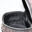 CELINE C Macadam Canvas Pouch PVC Leather Brown Gold Auth 184972A-18
