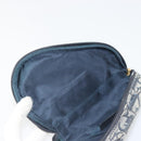 Christian Dior Trotter Canvas Satteltasche Marinegold Auth 184973A-9