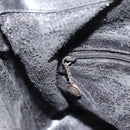 GUCCI Bamboe Schoudertas Leer 2-weg Zwart Goud 001 1998 1638 Auth 184979-21