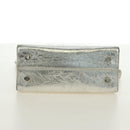 Christian Dior Hand Bag Leather 2way Silver Auth 184980V-12