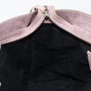 BALENCIAGA The City Hand Bag Leather 2way Purple 115748 Auth 184981SM-24