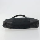 GUCCI Tote Bag Canvas Black Gold 002 1109 Auth 184982-9